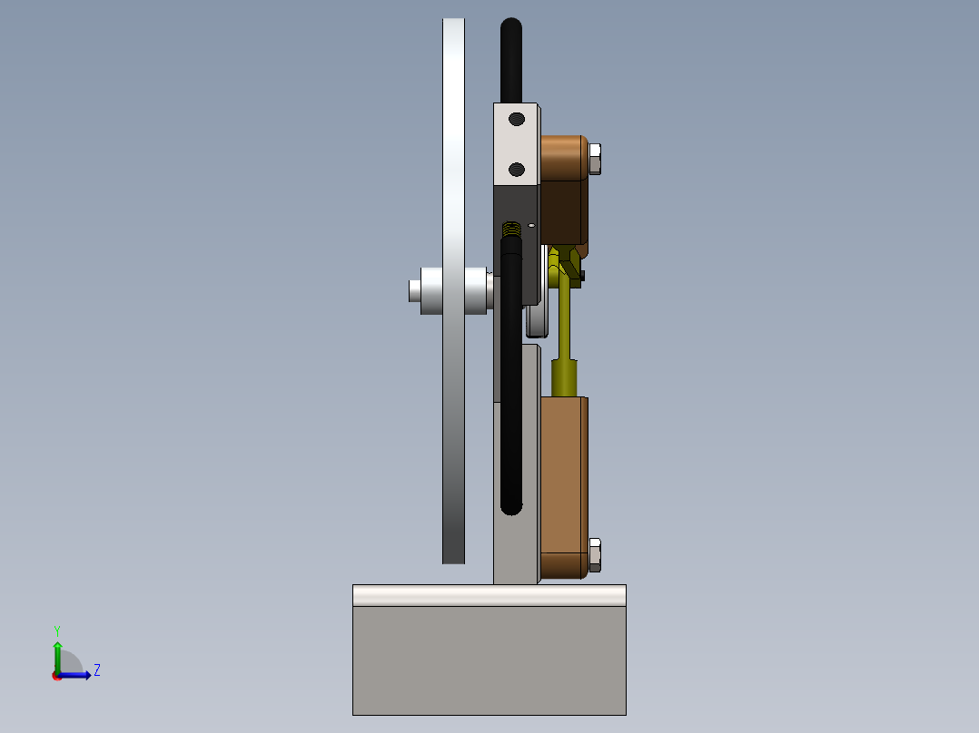 蒸汽机the-3-sisters-steam-engine-1833-模型格式为 sw左视图