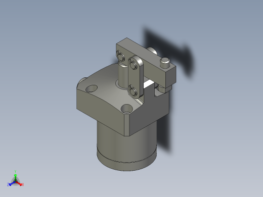 YLN05-N单动连杆夹紧器