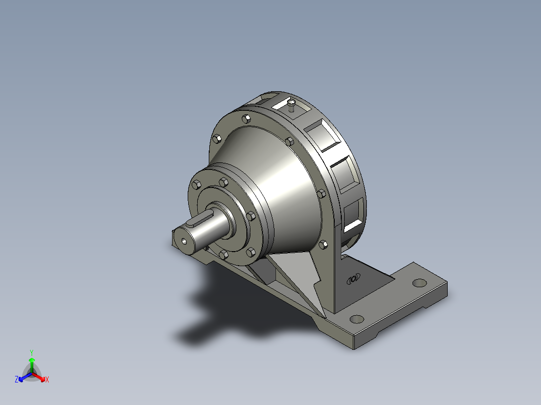 XW(D)型卧式单级外形摆线针轮减速机(天津标准)XWD11-3-135_减速机2