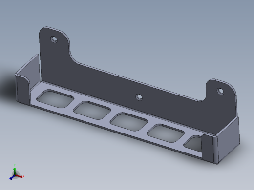壁挂式电源板支架