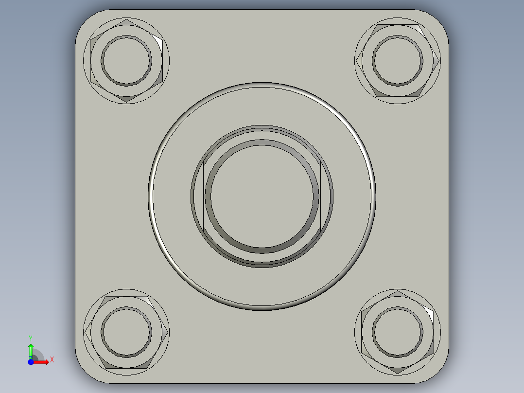 HOB标准型中高压油缸HOB-100110前视图