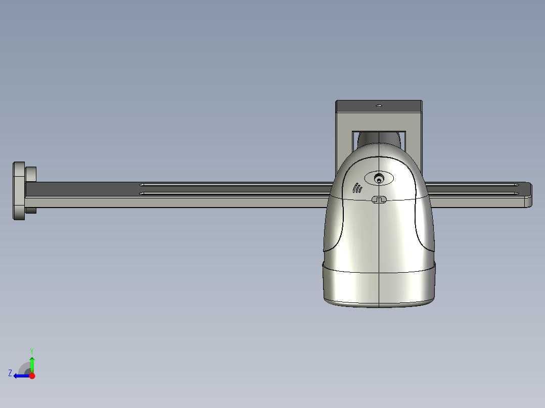 扫码枪组装配--右视图