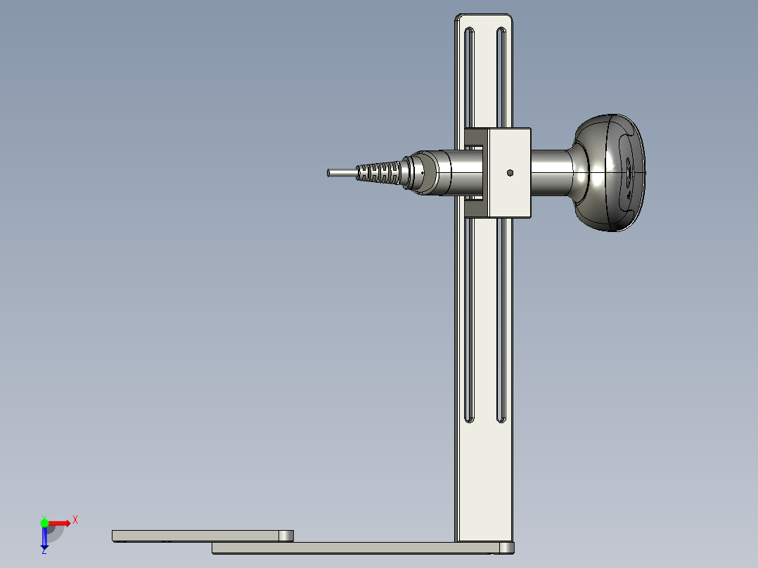 扫码枪组装配--俯视图