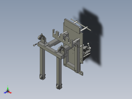 扭力测力仪的动态校准平台正等轴测缩略图