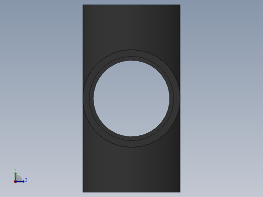 Cross DN80 PN10 U-PVC左视缩略图