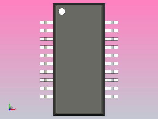 SOP 封装（小外形封装）SOP63P600X175-20N前视缩略图