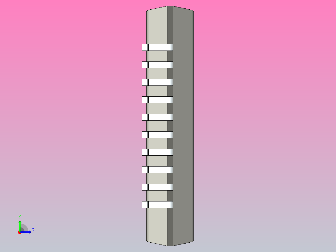 SOP 封装（小外形封装）SOP63P600X175-20N左视图