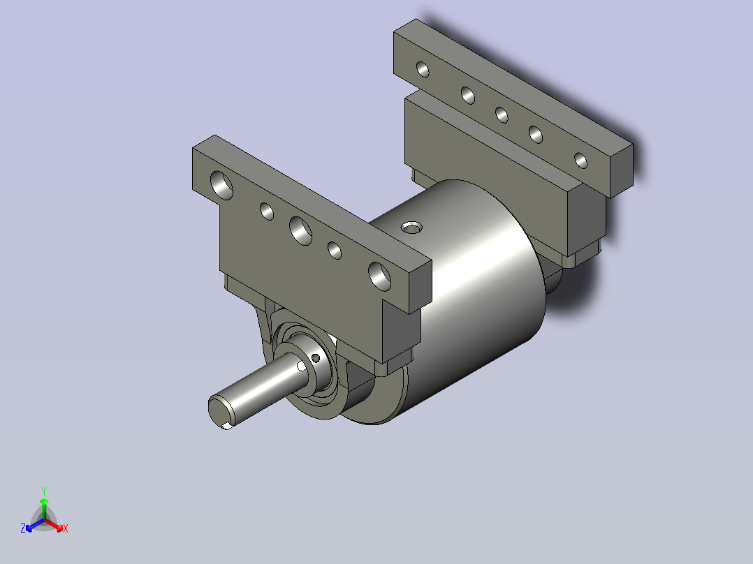 14AC-流水线驱动轴配合主视图