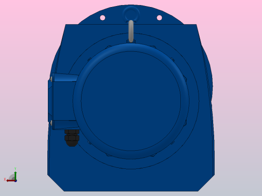 RF167法兰轴伸式安装斜齿轮减速机RF167-Y45-4P-225M-M1-0°-Φ550后视缩略图