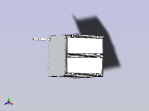 双工位六轴焊锡机正等轴测缩略图