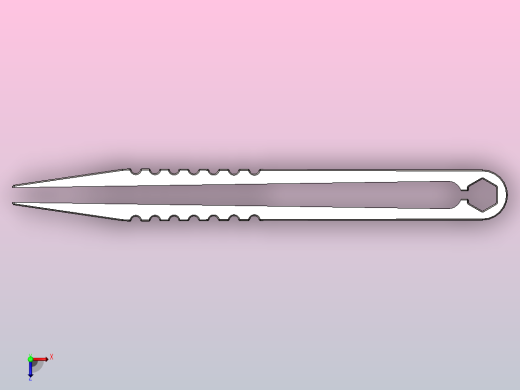 迷你镊子俯视缩略图