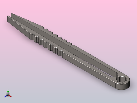 迷你镊子正等轴测缩略图