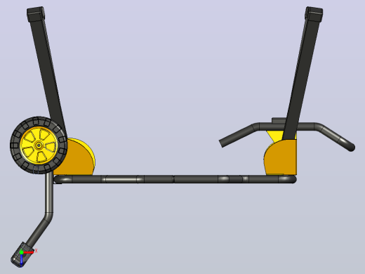 DeWalt DWE7492台锯滚动支架俯视缩略图