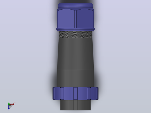 SP2110S[SP2110S-2]航空插头，多芯接头，连接器俯视缩略图
