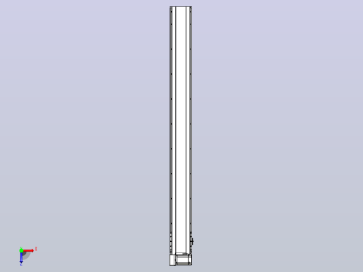 皮带直线轴半封闭可选导轨TPA-HNB-175D-140-L1700-LU-C-P75-N3俯视缩略图