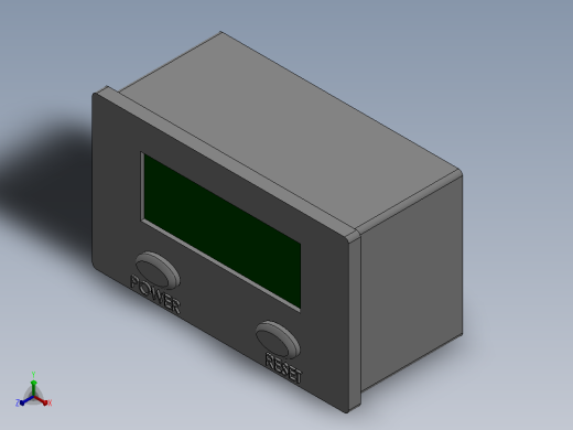 DIGITEN LCD 数字计数器正等轴测缩略图