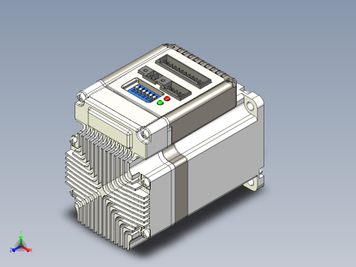 集成式开环步进电机YSM57-C1x主视缩略图