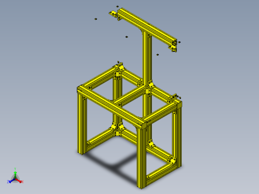 检查台正等轴测缩略图