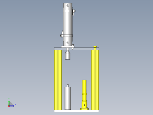 螺纹套压入机左视缩略图