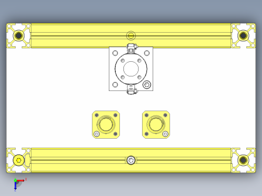 螺纹套压入机俯视缩略图