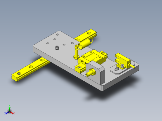 推杆过载检测机构