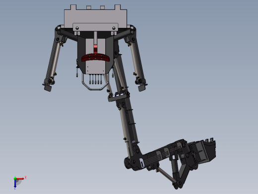 挖掘机原理解析俯视缩略图