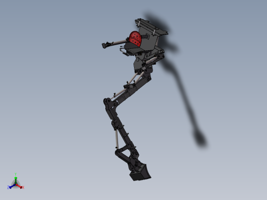 挖掘机原理解析正等轴测缩略图