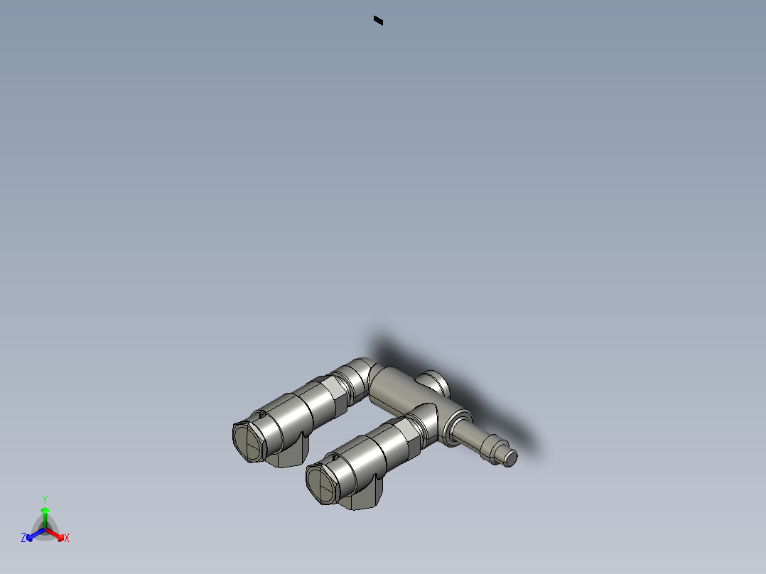 AUTOCAD 定压溢流阀设计