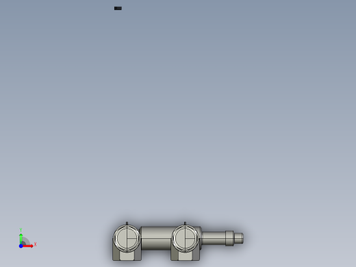 AUTOCAD 定压溢流阀设计前视缩略图