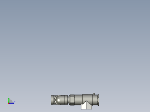 AUTOCAD 定压溢流阀设计左视缩略图