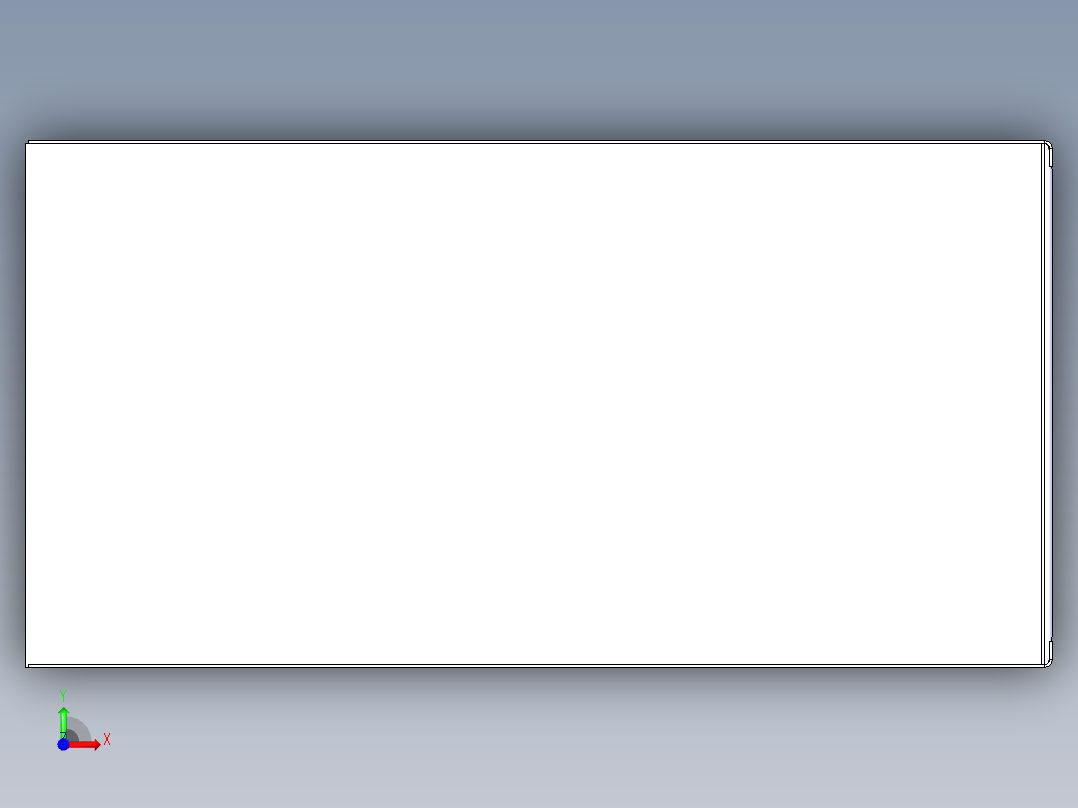 电脑机箱前视图