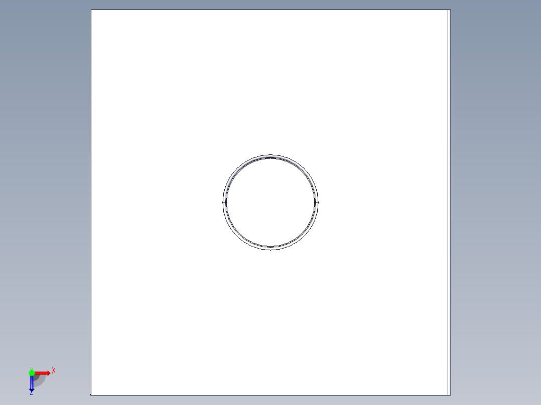 电脑机箱俯视图