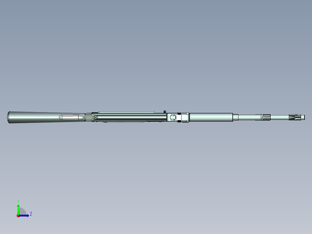 AUG_AK47_M4_RPG7左视图