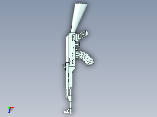 AUG_AK47_M4_RPG7俯视缩略图