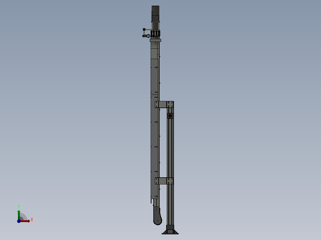 G968 物料提升机前视图