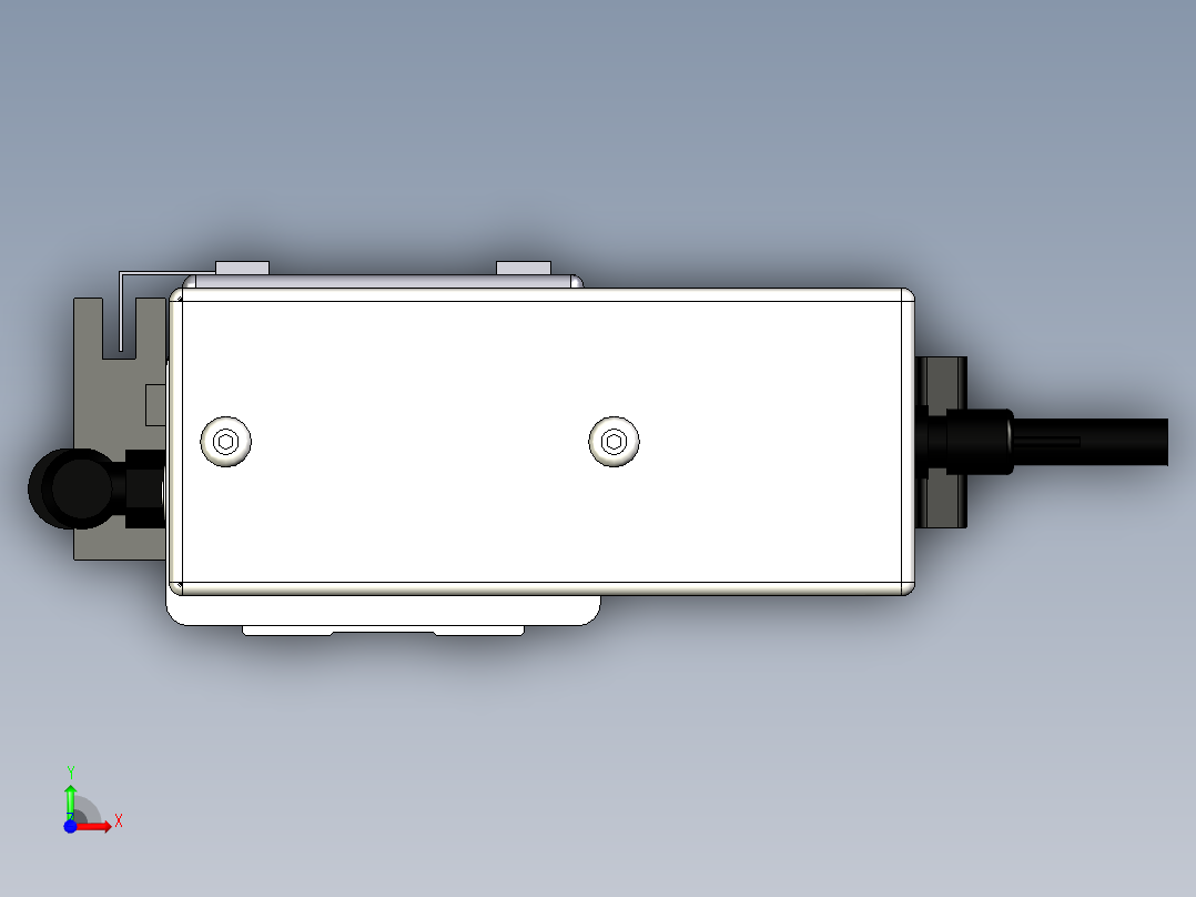 Toyo东佑达直线模组-ECH6-300-BL+煞車前视图