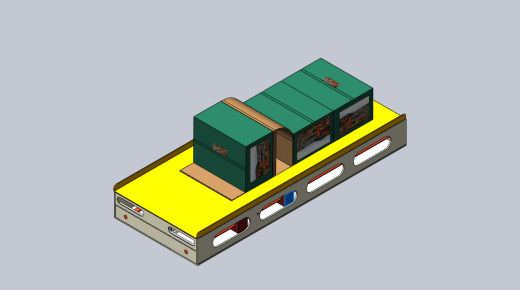 90度翻转机模型设计三维SW模型缩略图