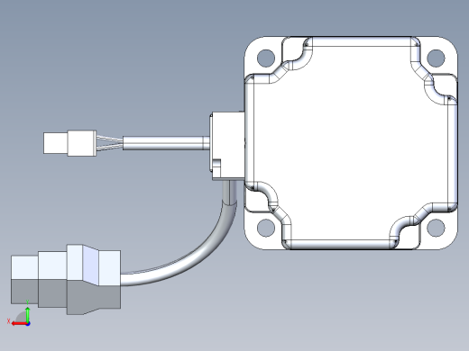台达400W伺服电机ECMA-CX0804E7后视缩略图