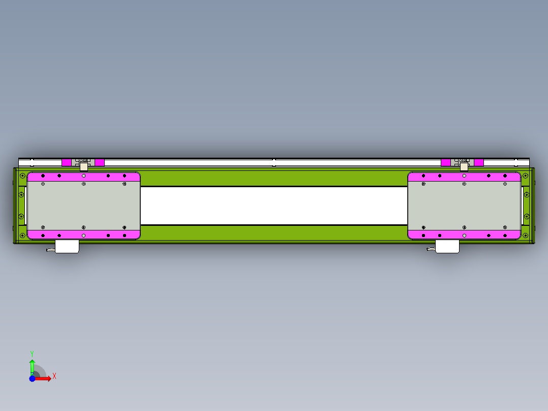 威洛博LC系列3d模型模组2LC14S2Y-S450前视图