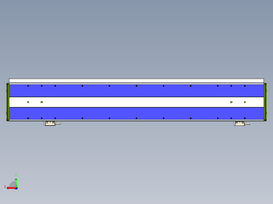 威洛博LC系列3d模型模组2LC14S2Y-S450后视图