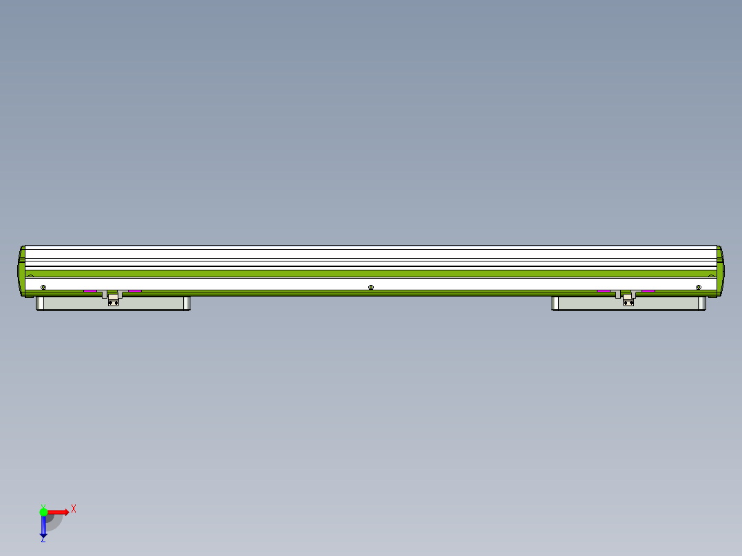 威洛博LC系列3d模型模组2LC14S2Y-S450俯视图