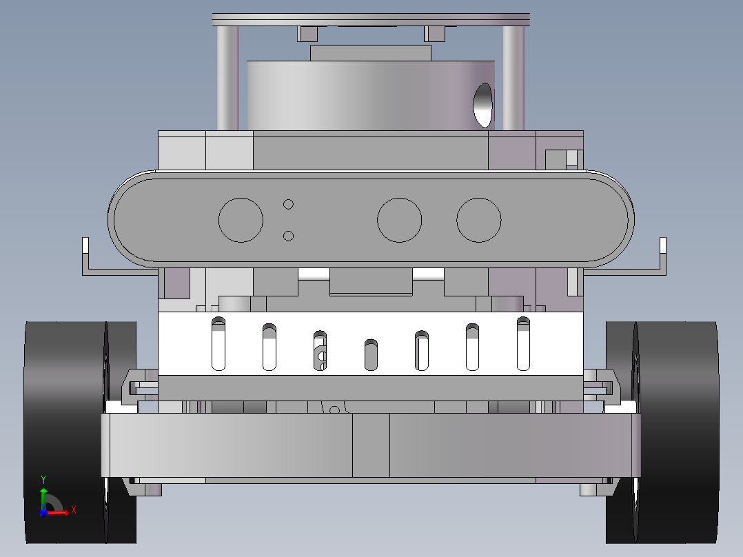 智能小车前视图