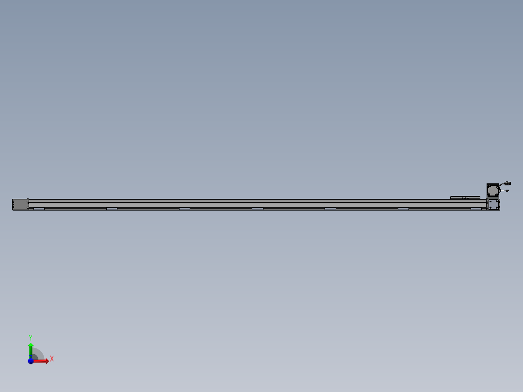 欧规同步带GTB85-RU-750W前视图