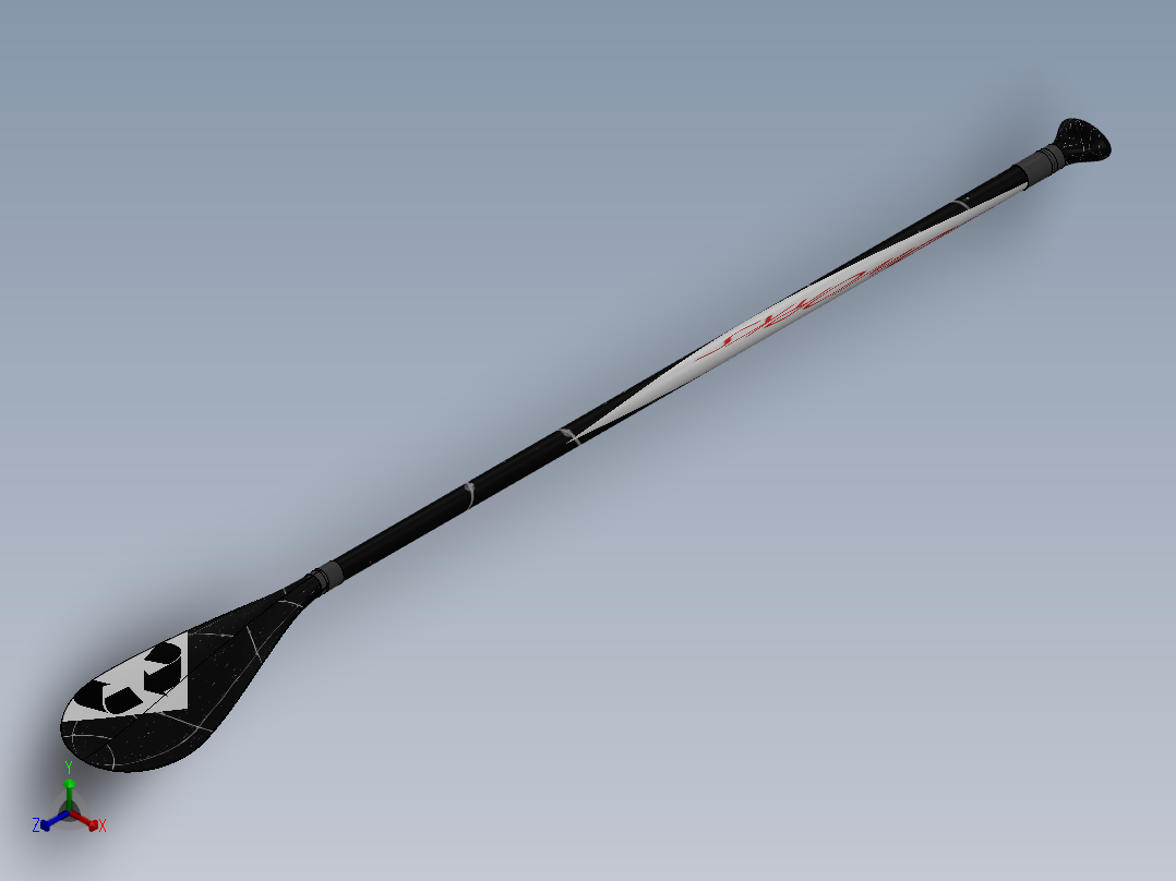 桨板5正等轴测图