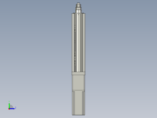 12VZ电动缸-VZ6-S150-BC左视缩略图