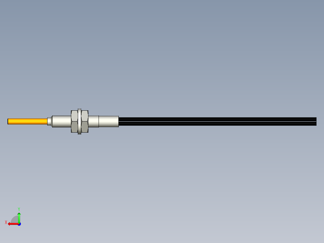 光纤元件漫反射型FR-D323-I后视图