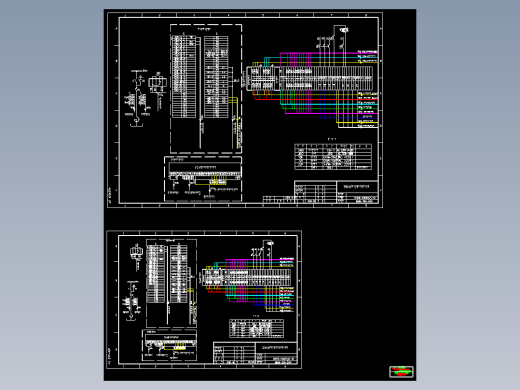 35kV并联电抗器二次接线安装图(B066-500-2001)