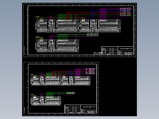 220kV母线PT在#6监控柜上的端子排(B066-500-1724)
