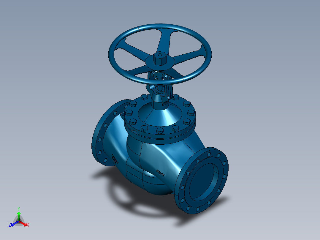 阀门模型-DN200______