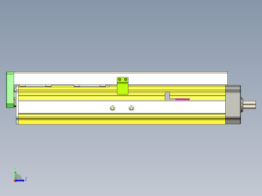威洛博LES小滑台LES25-Lxx-S150-BL左视缩略图